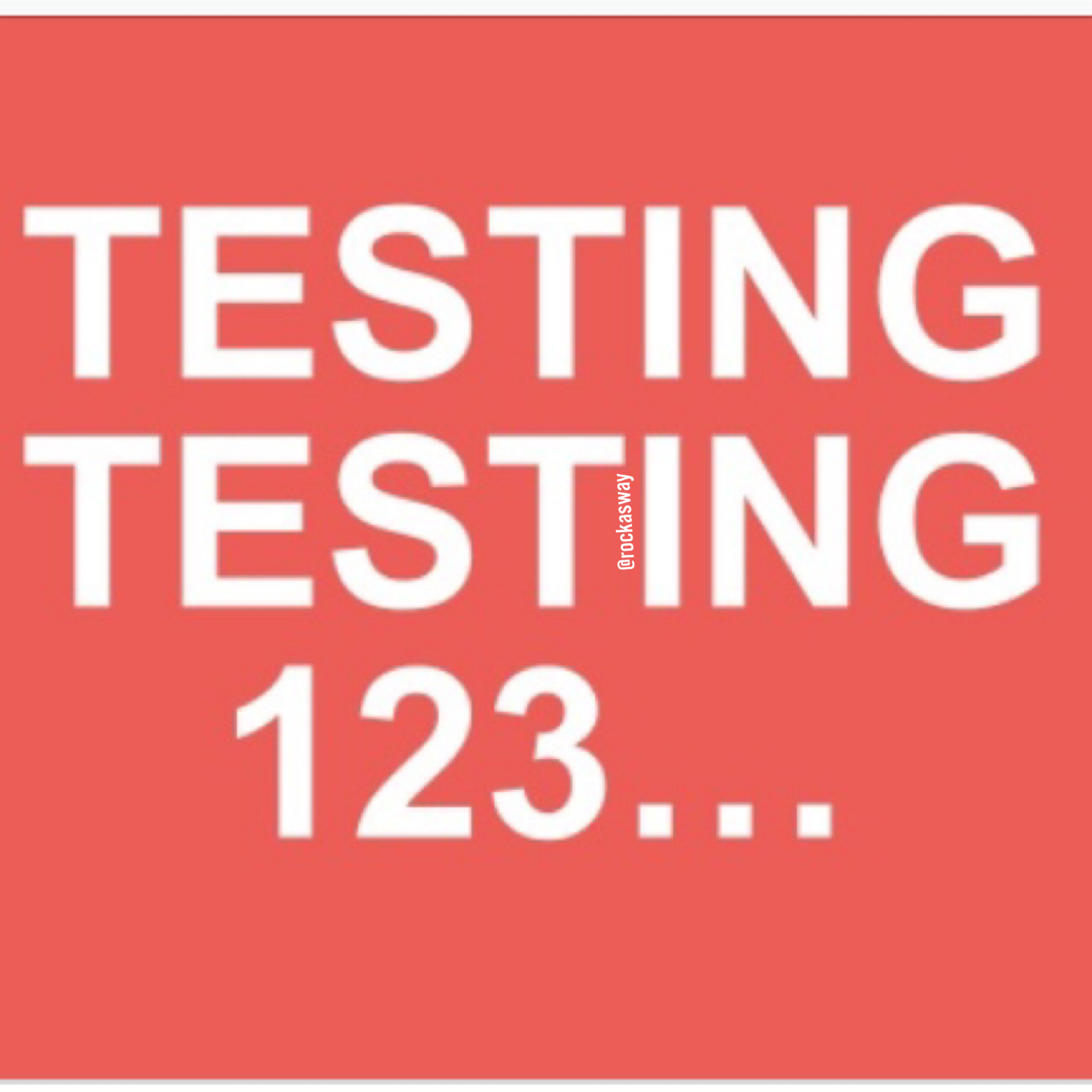 Blog Cabin Test with Instagram