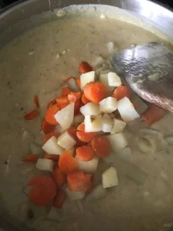 1 large potato &amp; 1 cup flour