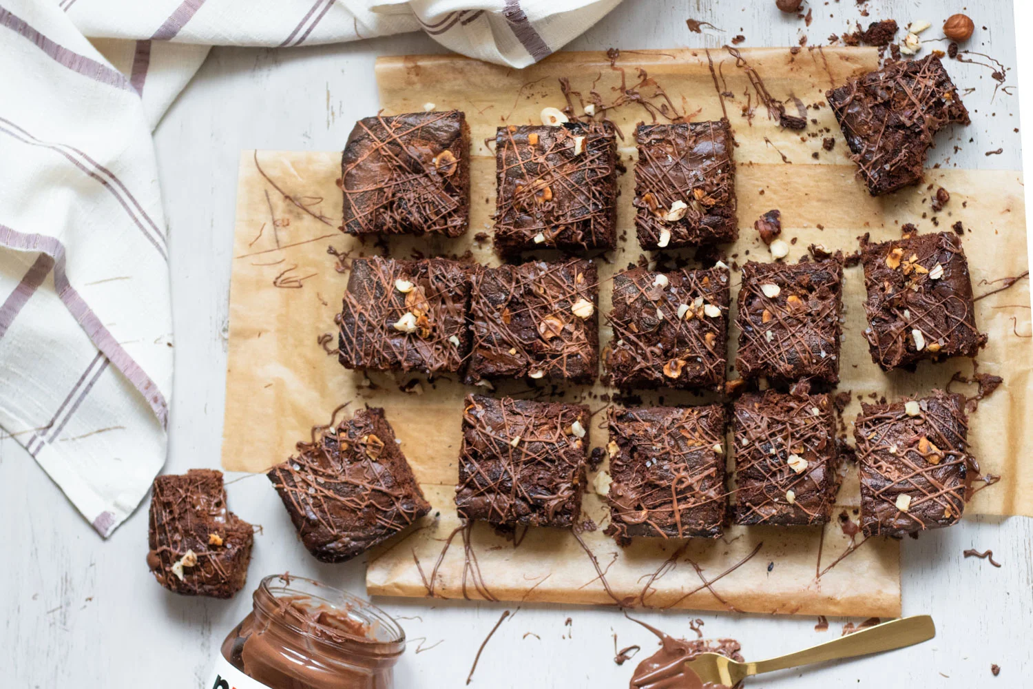 Nutella Brownies Michelle Bessudo
