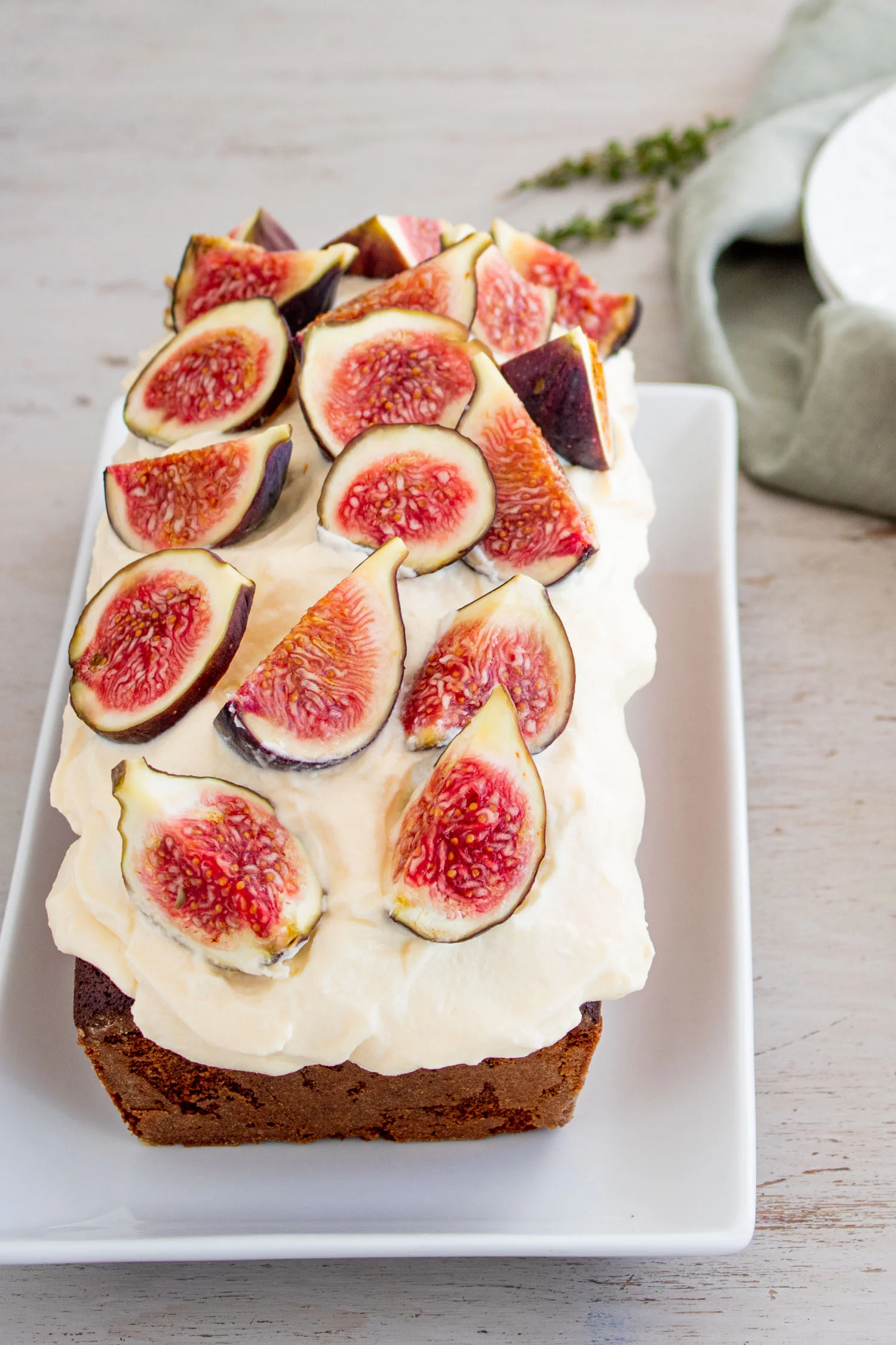 Olive oil cake & honey mascarpone frosting — Michelle Bessudo