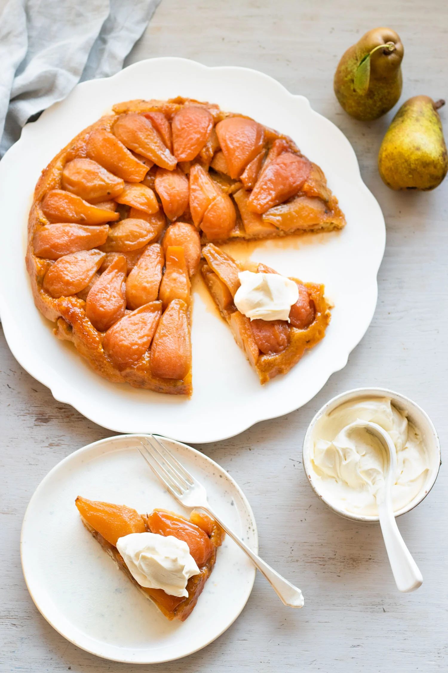 Herby Pear Tarte Tatin Michelle Bessudo