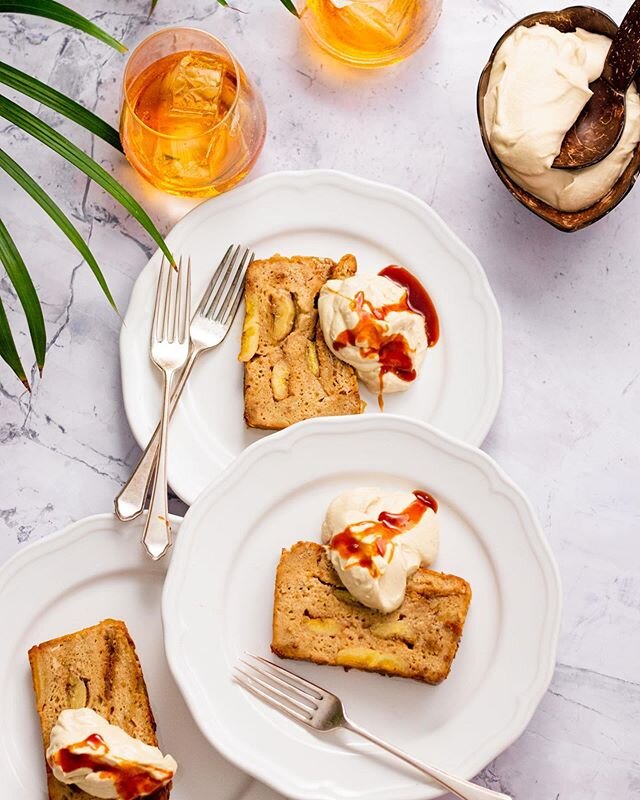 So I was nominated by the guys over at @we_deep_fry_together to come up with a bread pudding recipe for the #breadpuddingchallenge to bring awareness to how much bread goes to waste. Here is my humble entry. A cross between a banoffee pie and bread p