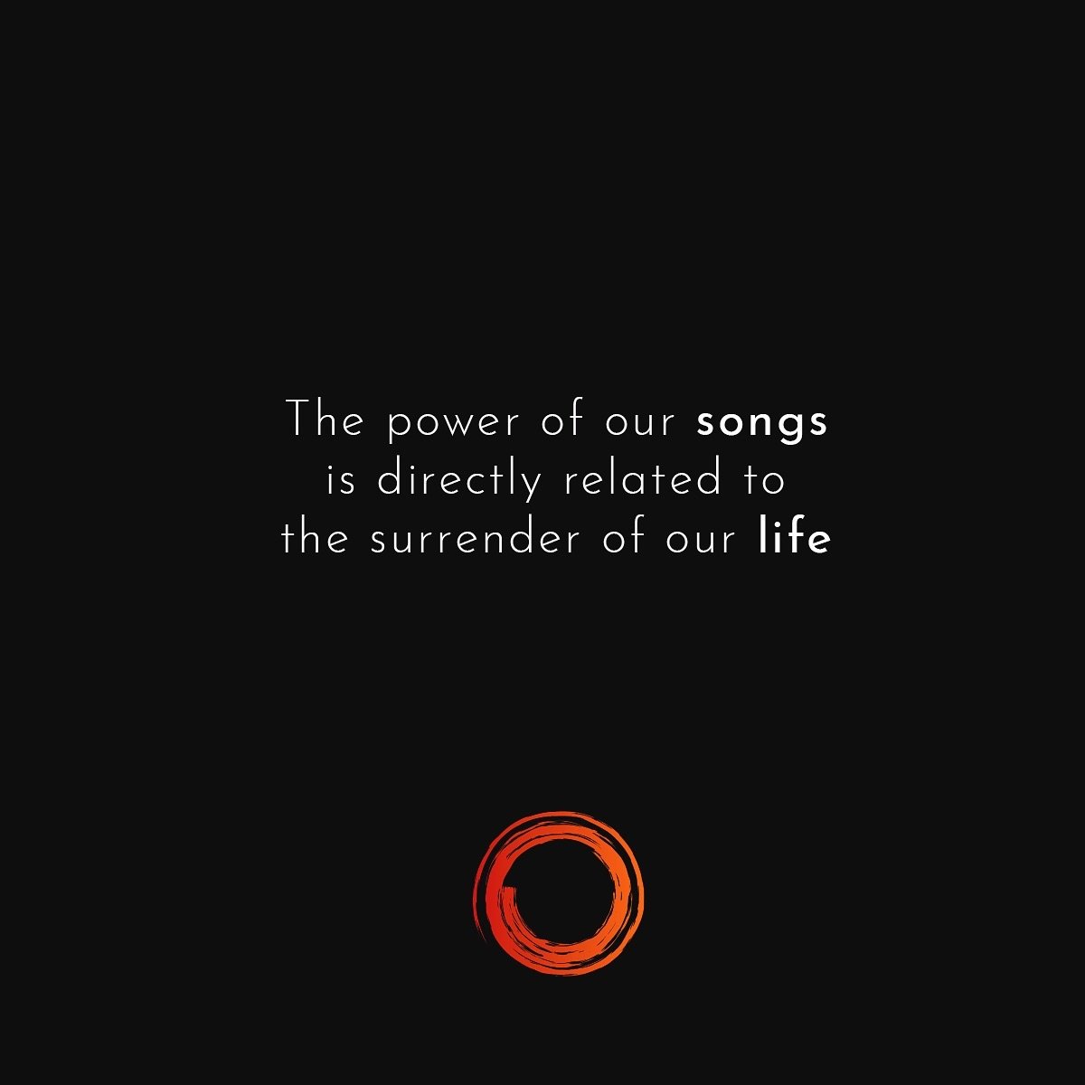Y O U R  L I F E =  S O N G //⁣⠀
⠀⠀⠀⠀⠀⠀⠀⠀
There are some great songs in the Church throughout history and at present. Though songs and lyrics are powerful...the same song can be sung by different people and have a drastically different impact.⁣⠀⠀⠀⠀⠀⠀