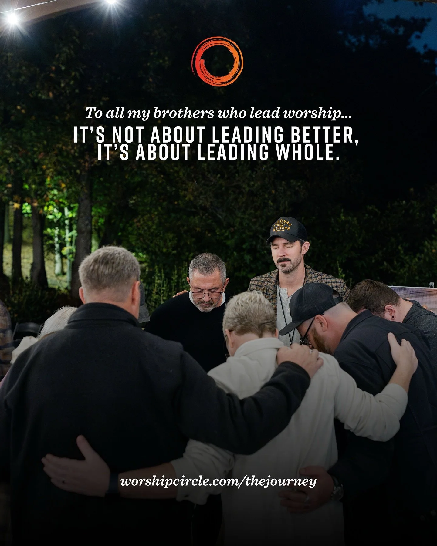 To all my brothers who lead worship&hellip;⁣
⁣
We are all on a journey to be a good steward of the gift and call of God with this one unique voice, story, and life He&rsquo;s entrusted to us. There is only one you that will ever be&hellip;and you are