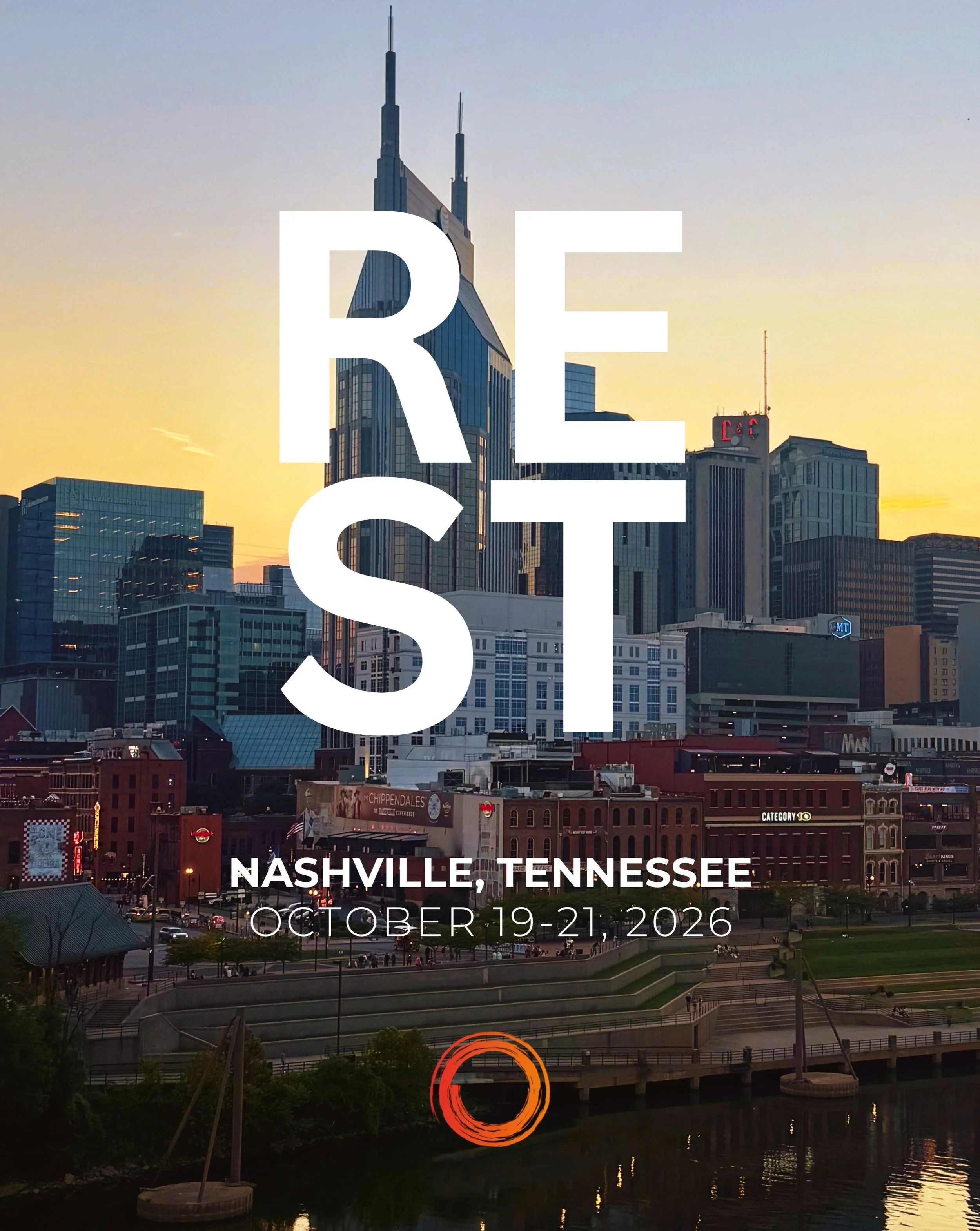 BIG NEWS: REST Retreat is headed to NASHVILLE 🎸 Registration opens July 1st 

October 19&ndash;21, 2026, we&rsquo;ll gather in Music City for a few unforgettable days of worship, renewal, community, and space to simply be with God.

Joining us will 