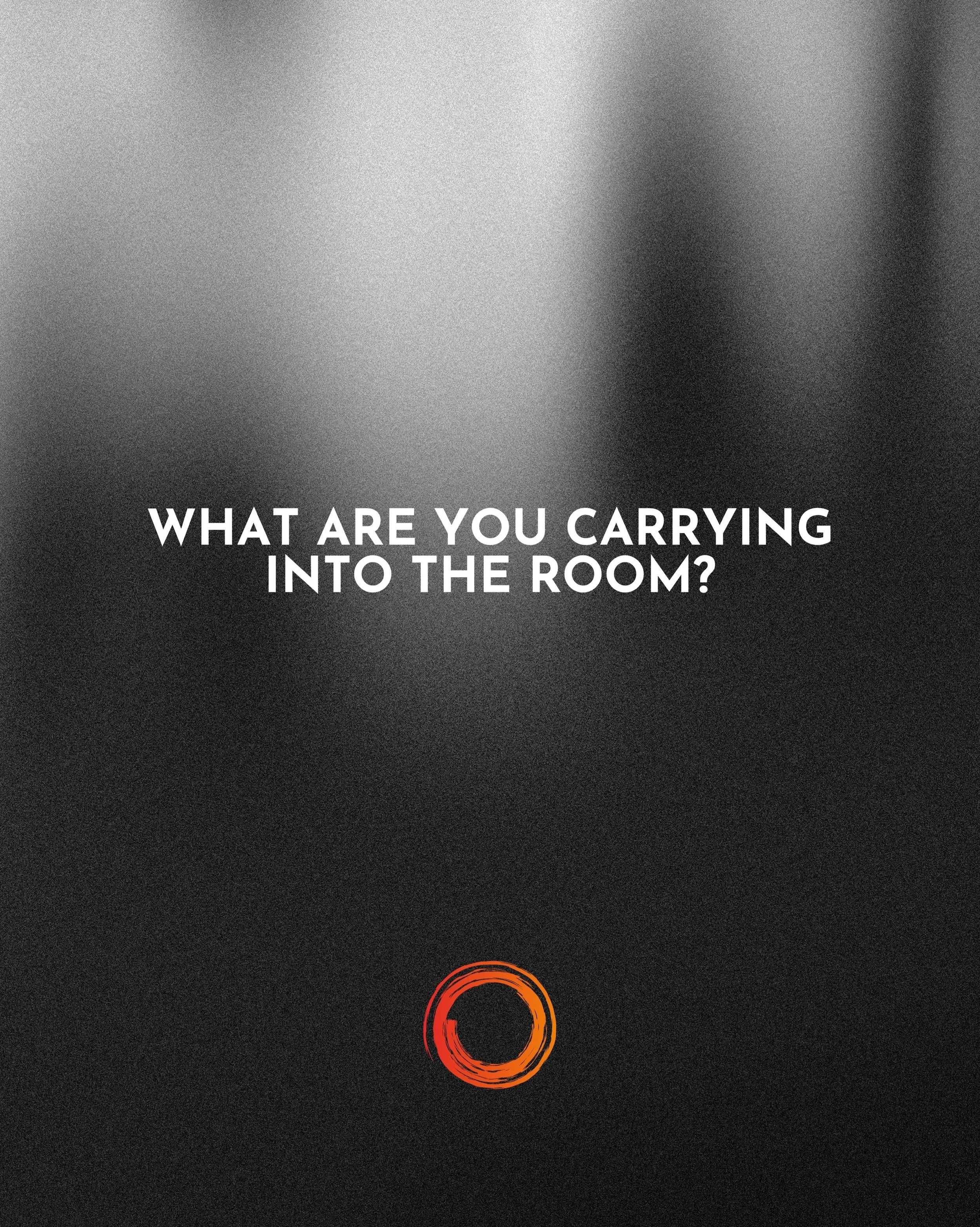 Your first responsibility isn&rsquo;t to manufacture God&lsquo;s presence&hellip;it&rsquo;s to live aware of it. 

Be with God. 
Become who He created YOU to be. 
And carry His love and presence to His church.