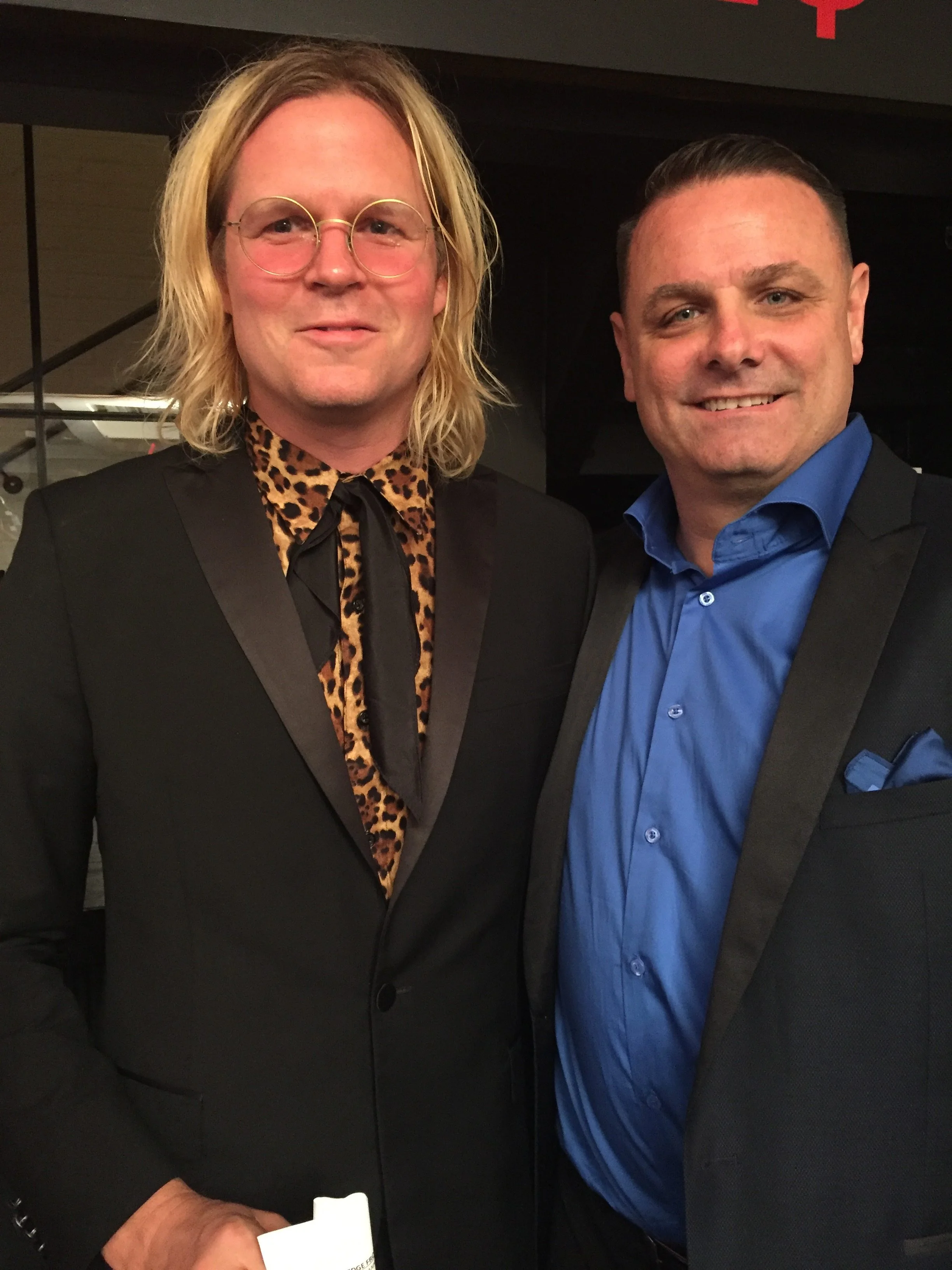 With Director Geremy Jasper fom "PATTI CAKE$"