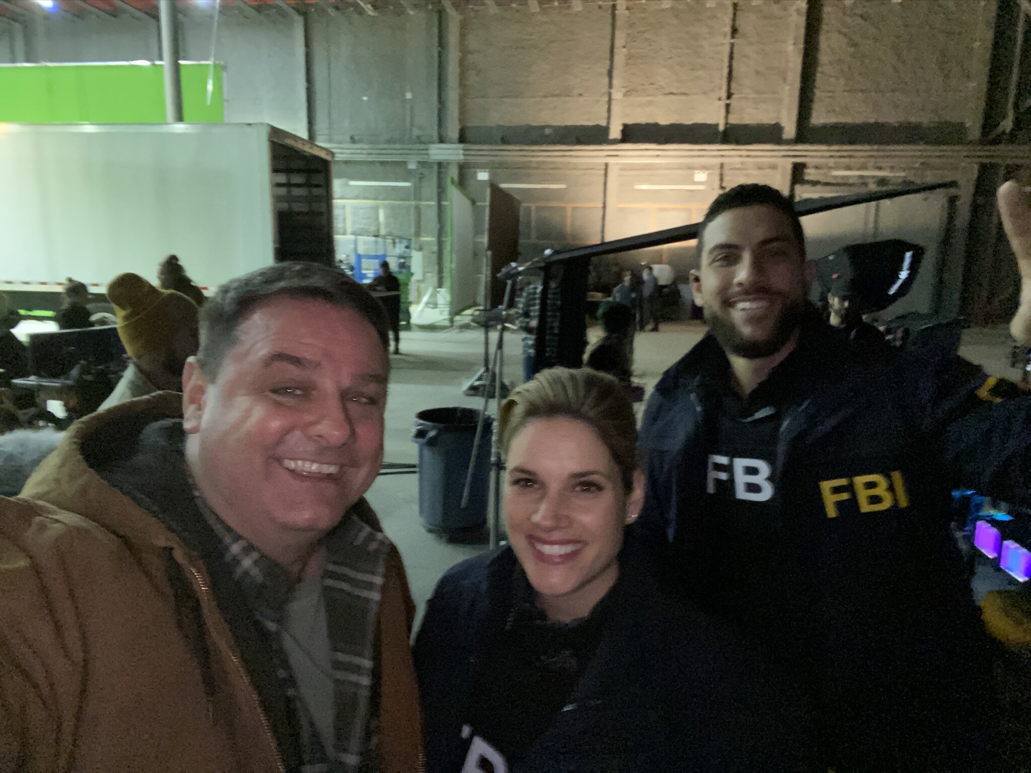With Missy Peregrym & Zeeko Zaki