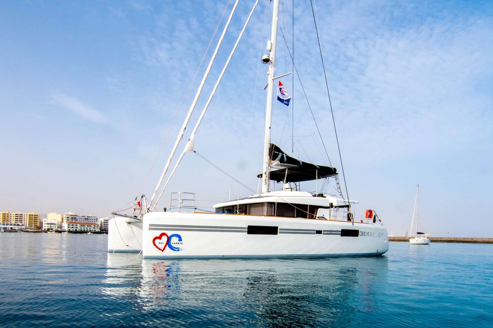 When asked the question, "Did you select the best yacht in the Caribbean? The answer can only be Oui Cherie".
