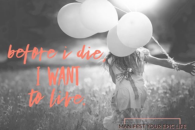 What&rsquo;s on your bucket list? Stop living your life in quiet desperation. Live, love, laugh and enjoy the ride. It&rsquo;s really short. .
.
#fulfilledlife #letgo #inspiredlife #lovingrelationships #abundancemindset #manifestyourepiclife #livelov