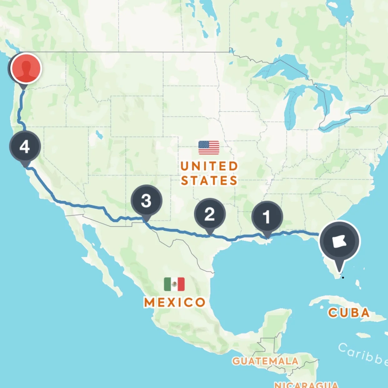 Our planned out drive