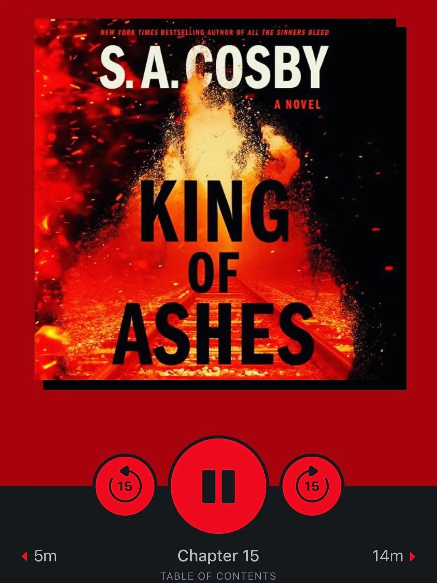 review | s.a.cosby&rsquo;s &ldquo;king of ashes&rdquo;⁠
⁠
S.A. Cosby is the master of Southern noir. HIs latest novel, &ldquo;King of Ashes,&rdquo; is a gripping psychological thriller with Shakespearean undertones and excellent characterizations.⁠
⁠