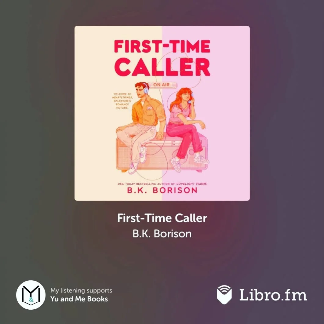 review | bk borison&rsquo;s &ldquo;first-time caller&rdquo;⁠ | read by ej bingham and hathaway lee⁠
⁠
Back during the pandemic, I gave one of BK Borison&rsquo;s romances a try, but it wasn&rsquo;t for me. So it was an impulsive decision to give her w