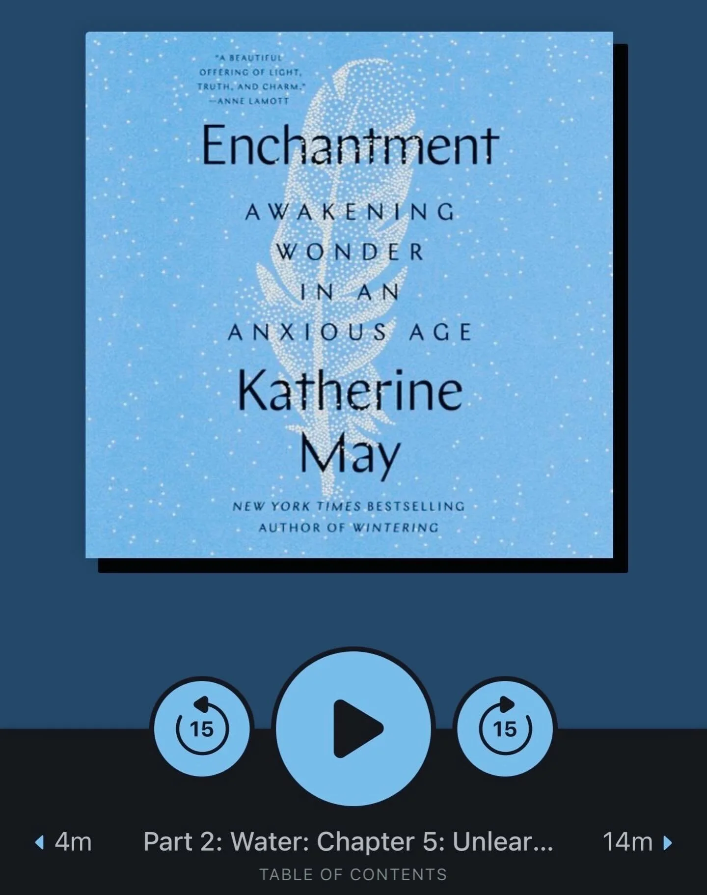 review | katherine may&rsquo;s &ldquo;enchantment: awakening wonder in an anxious age&rdquo;⁠ | read by rebecca lee⁠
⁠
I have been told for years to check out Katherine May&rsquo;s works, so I thought it was high time to do so and I started with her 