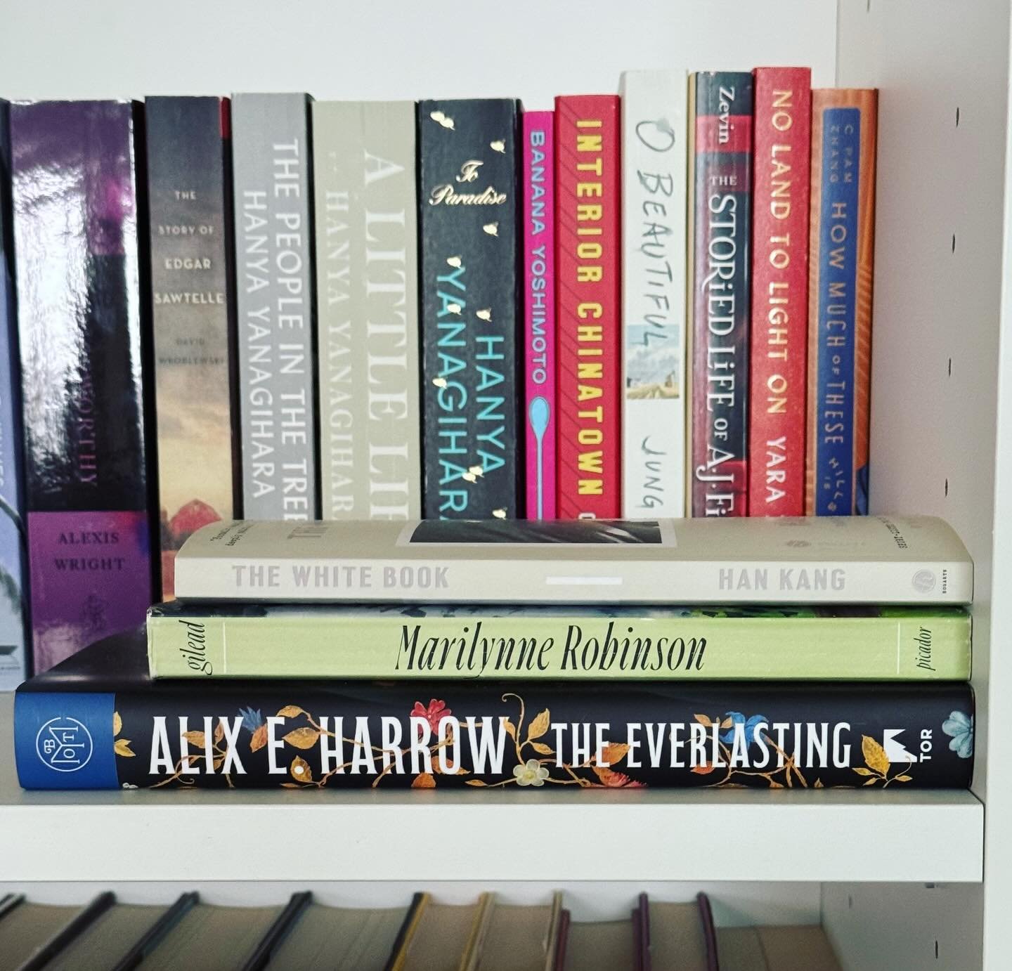 reading roundup | november 2025⁠
⁠
Books read: 8⁠
⁠
November was a month stuffed to the gills with both the expected and unexpected, and my reading reflected that. There was time spent with some of my favorite people in the world, a trip to the mount