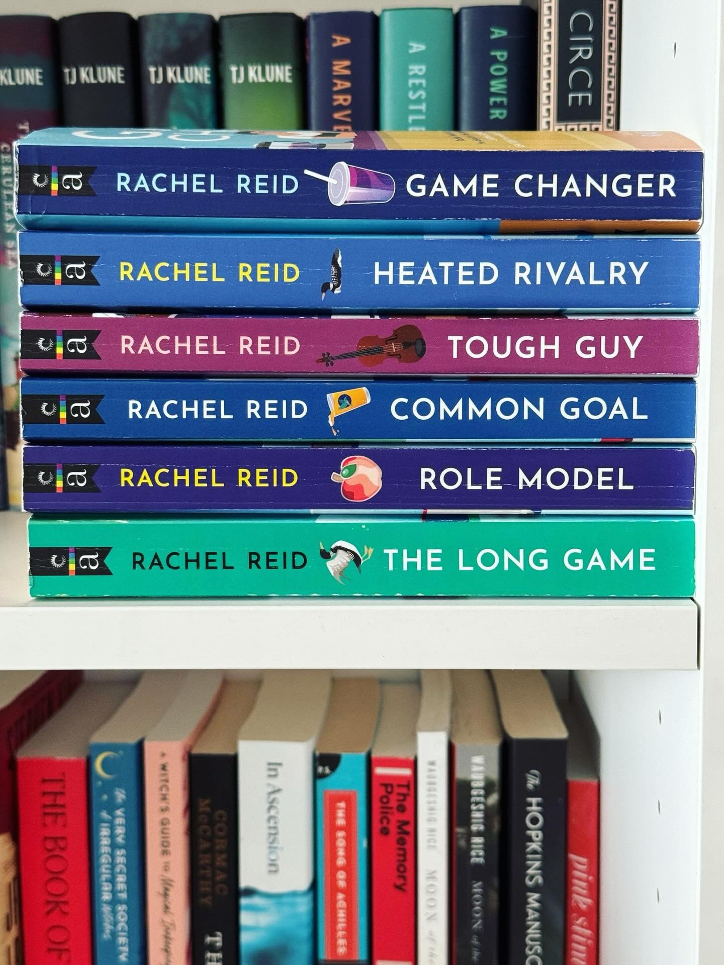 review | rachel reid&rsquo;s &ldquo;game changers&rdquo; series⁠
⁠
Rachel Reid&rsquo;s six-book &ldquo;Game Changers&rdquo; series has been patiently been waiting to be read from my home library for years. But then, the TV series primarily based on t