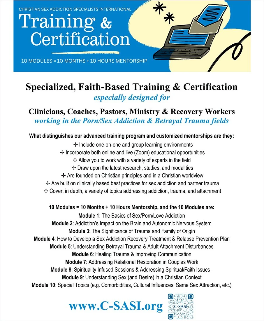 Flyer with Training Modules