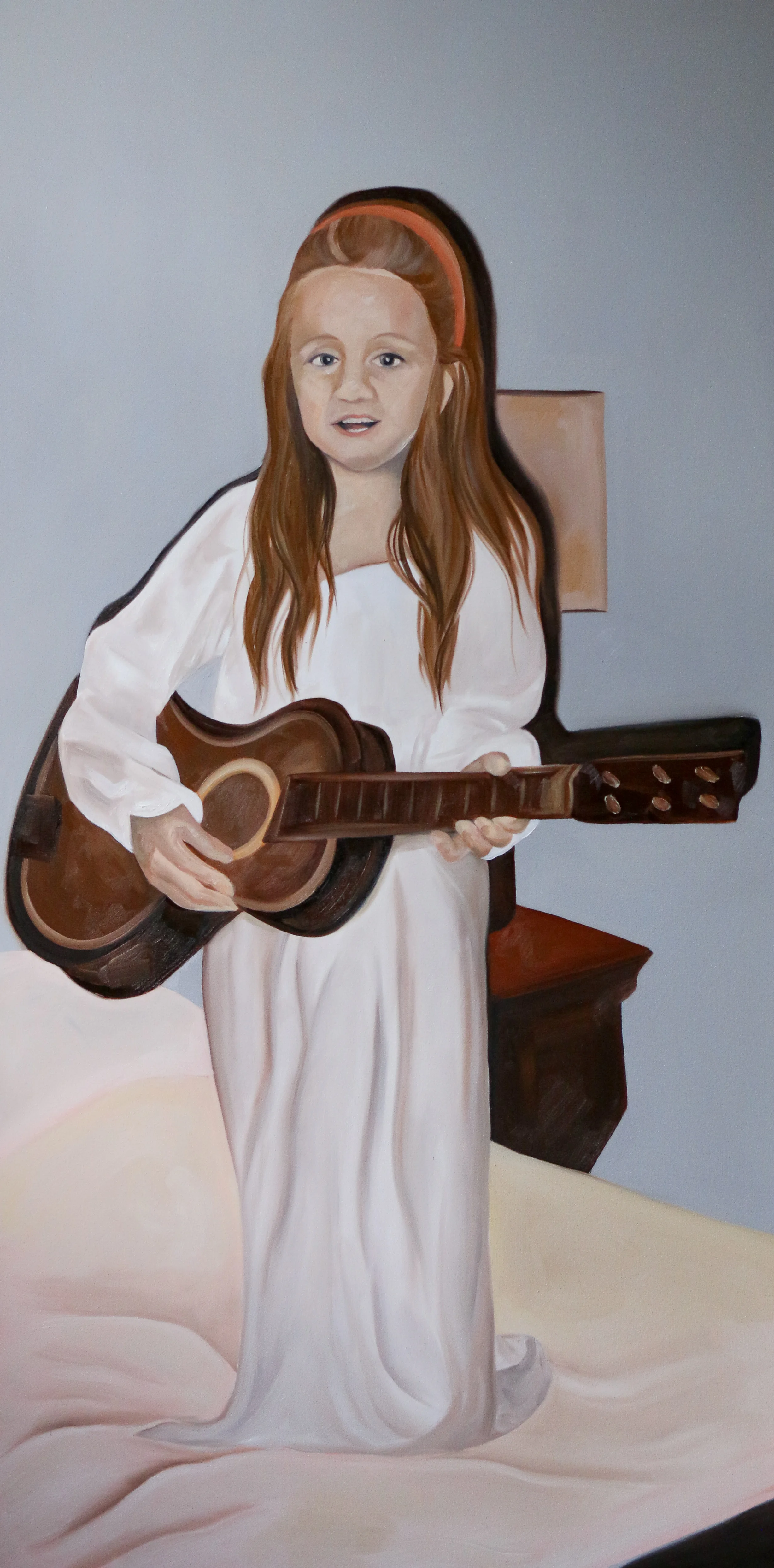 I Will Still Sing Your Praises , 36x72”, oil on canvas, 2019