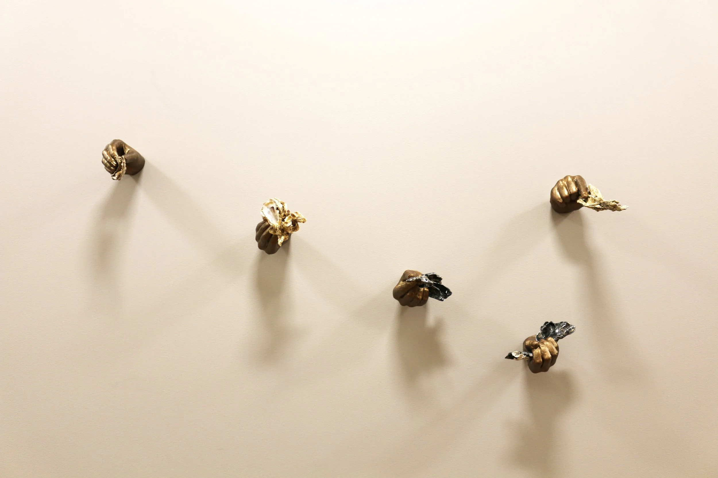 ‘OUR HANDS TELL THE STORIES OF OUR&nbsp;  BROKEN PAST, installation I &amp; II’