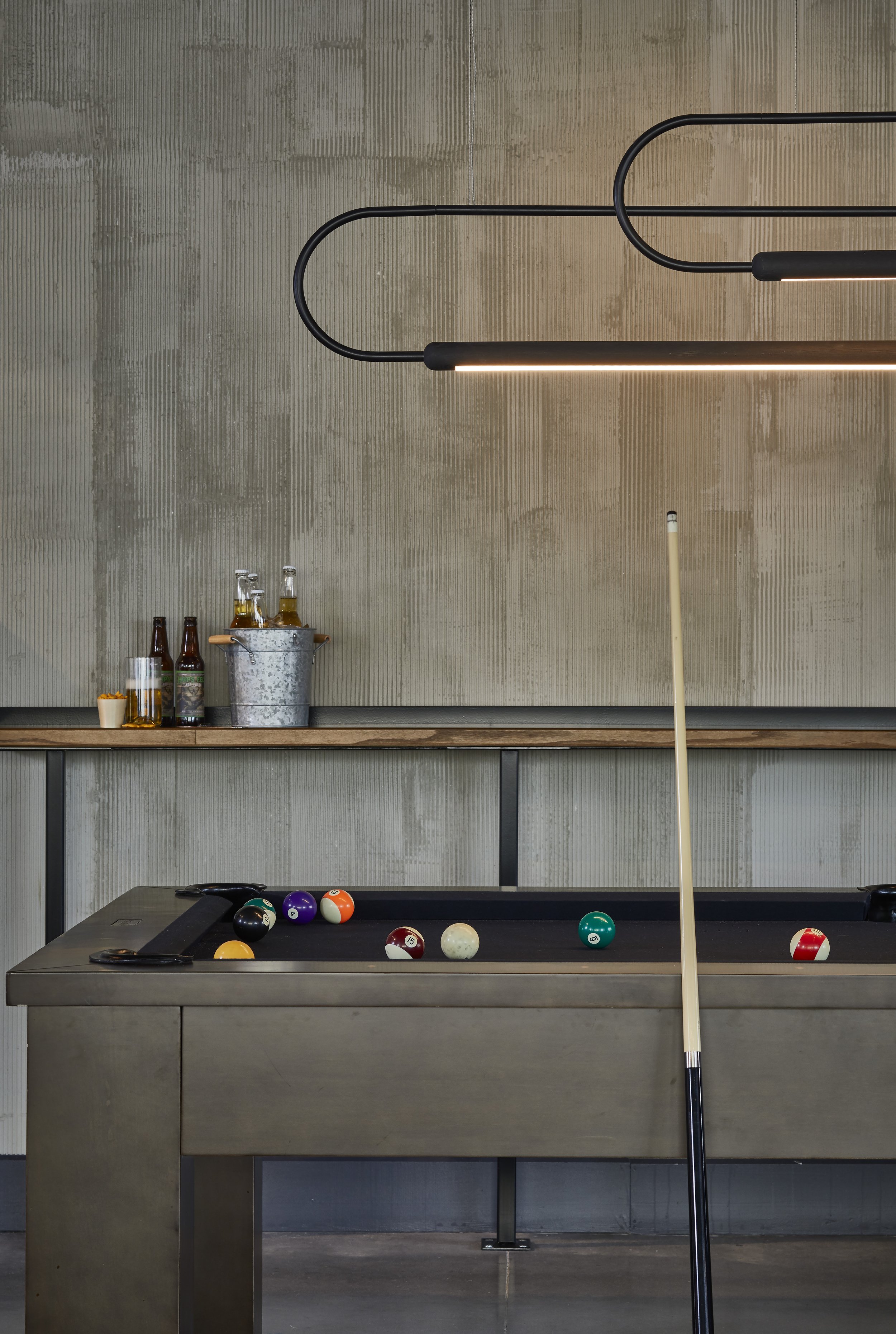 Moxy Chattanooga Downtown Pool Table