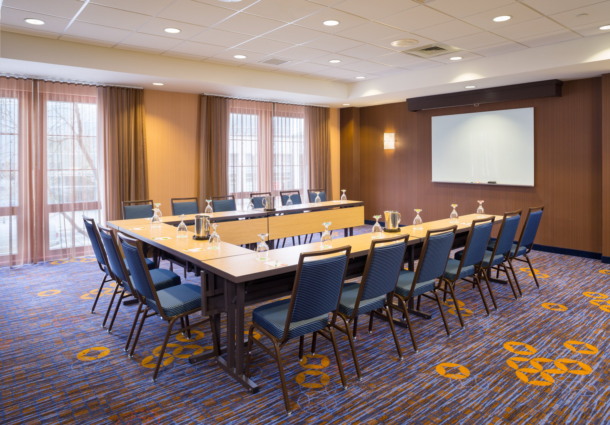 Courtyard by Marriott Providence Downtown Meeting Space U-Shape