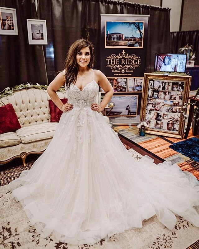 We had such a great time at the Bridal Fantasy Affair yesterday! The wedding dress models definitely loved our set-up.😉 We met so many great couples, families, and vendors that we hope to be able to work with in the future! If you haven&rsquo;t visi