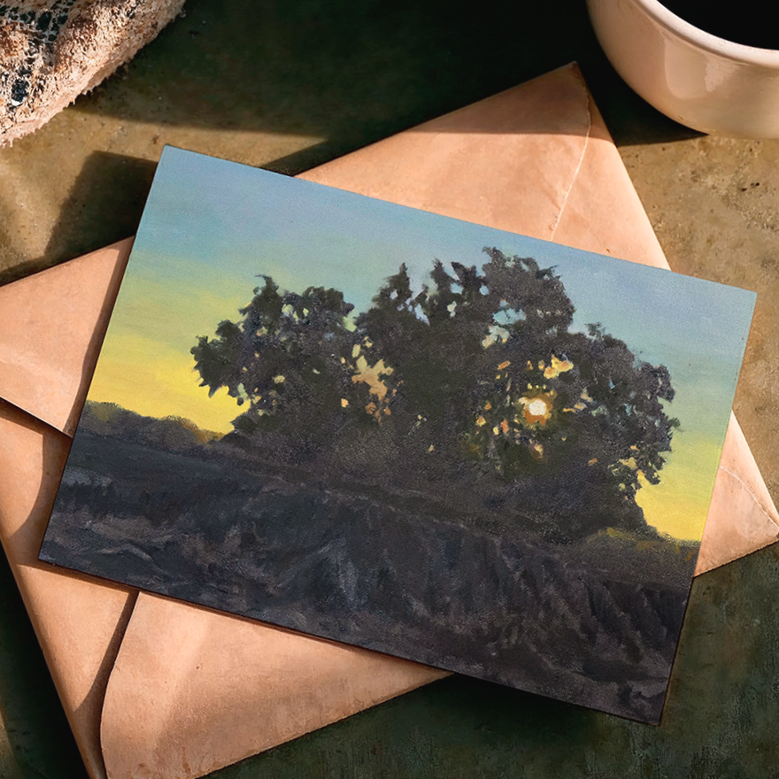 Trespassing Postcard