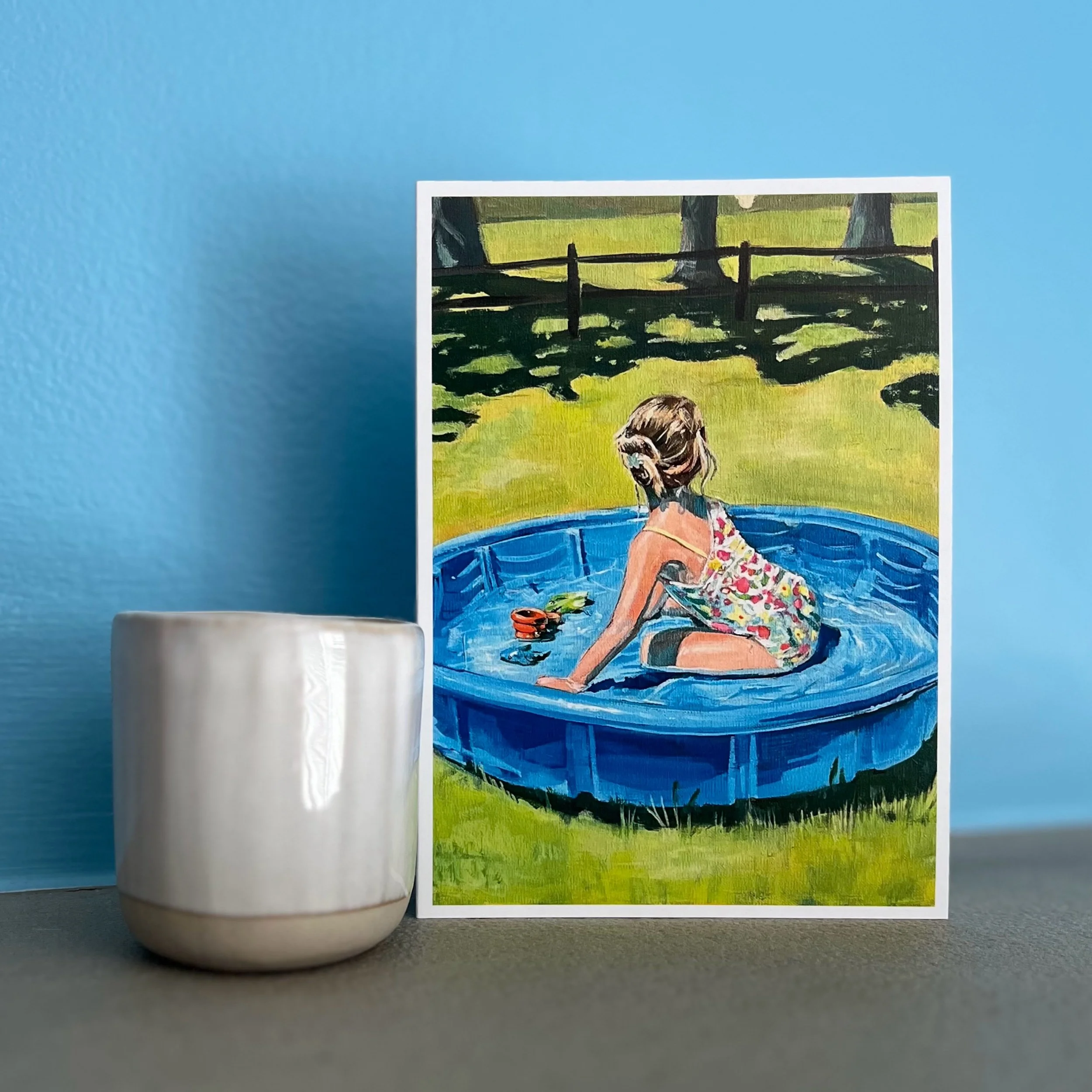Out of Her Dream | Folded Card