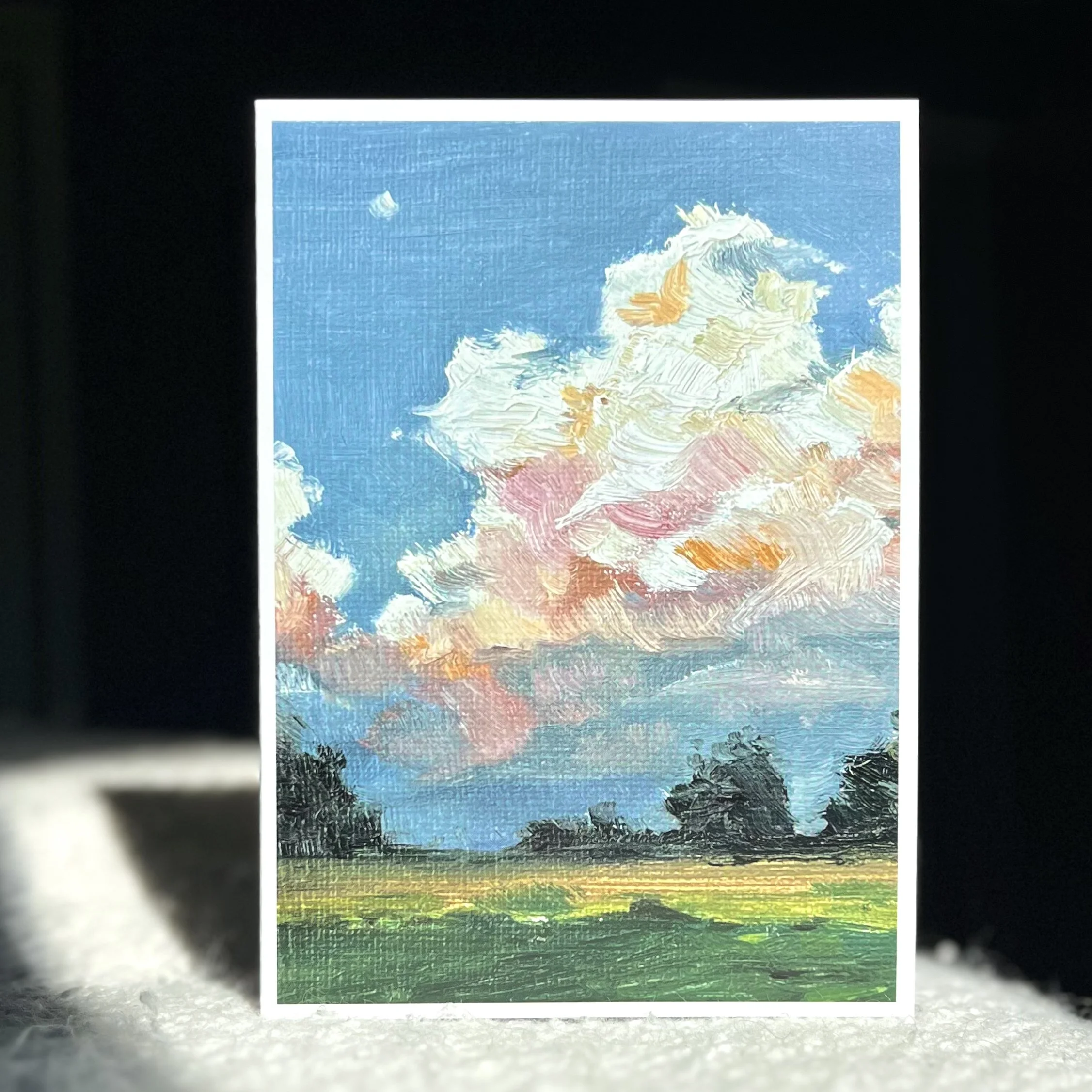 Peachy | Folded Card