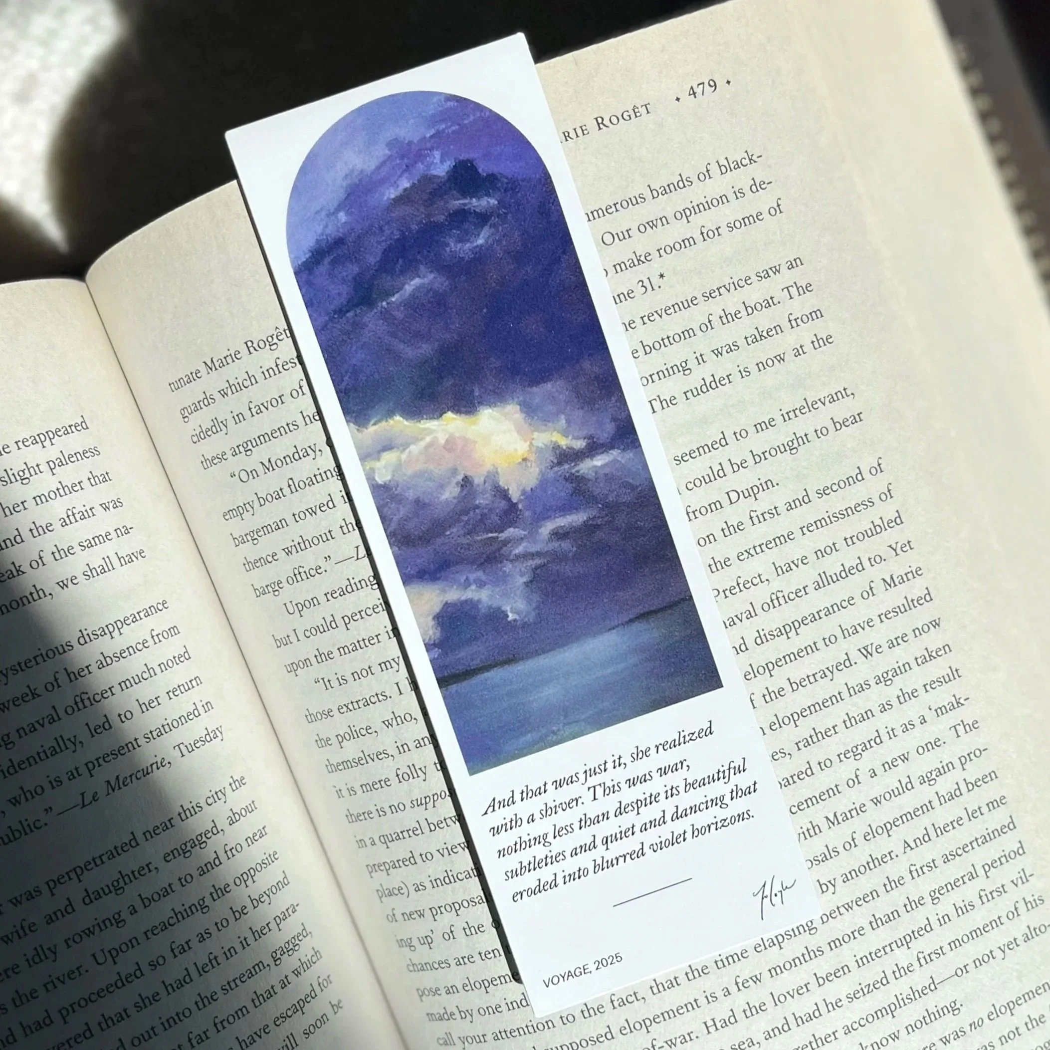 Voyage | Art & Arch Bookmark
