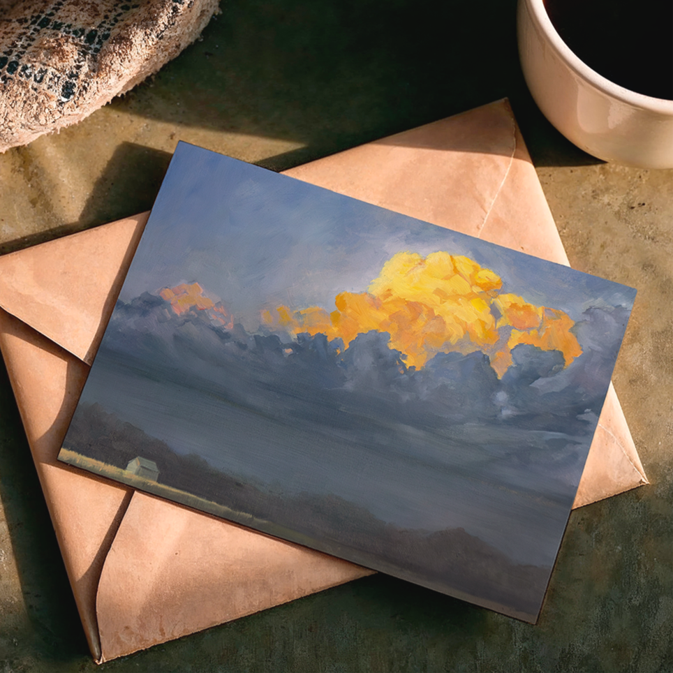 Don't Look Up Postcard