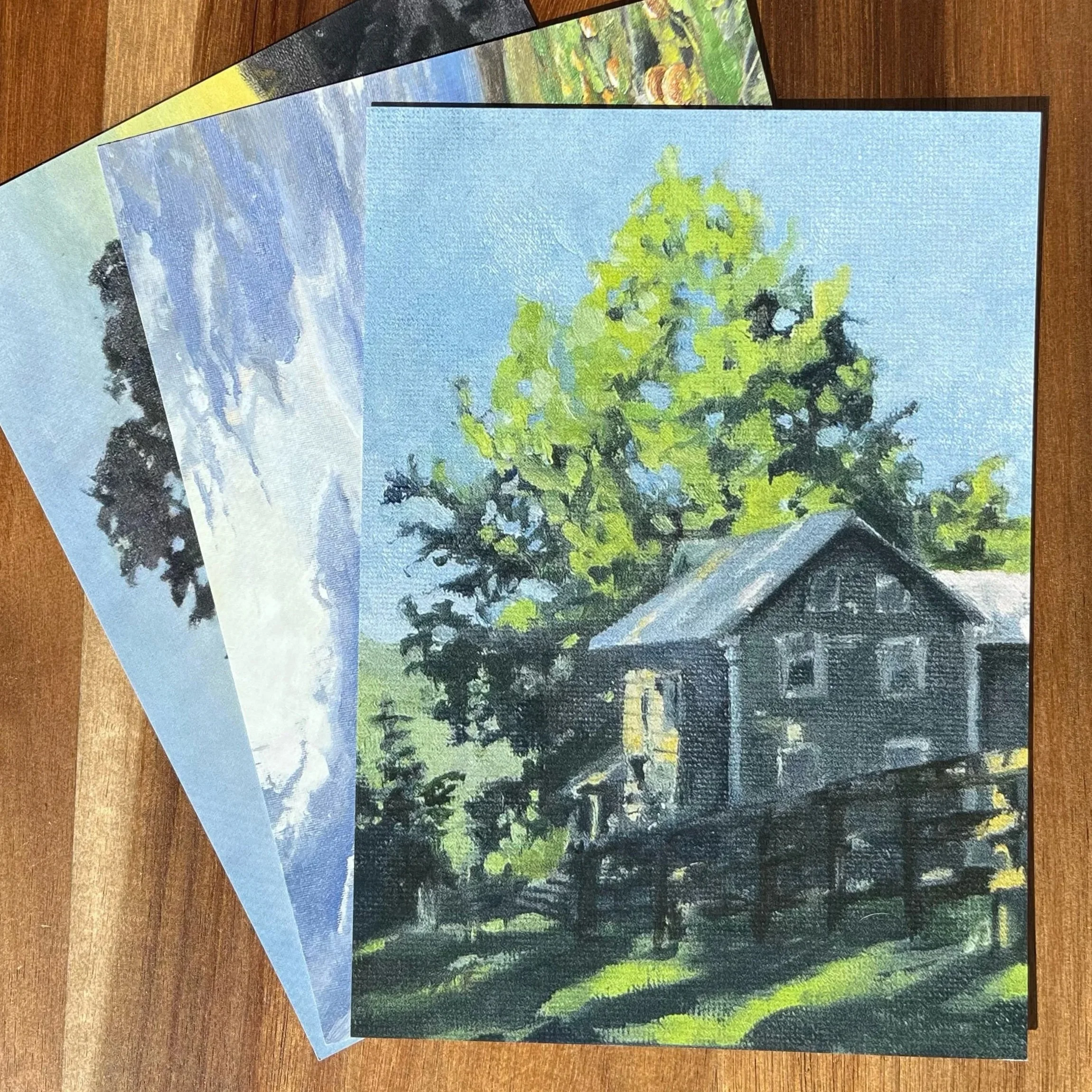 Scenes of Home Postcard Set