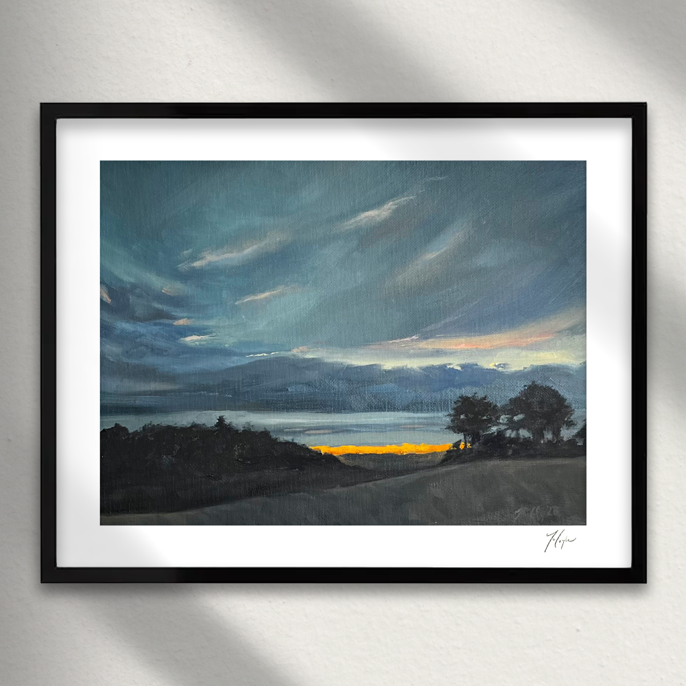 A Walk with Her, and His Heart | Archival Print