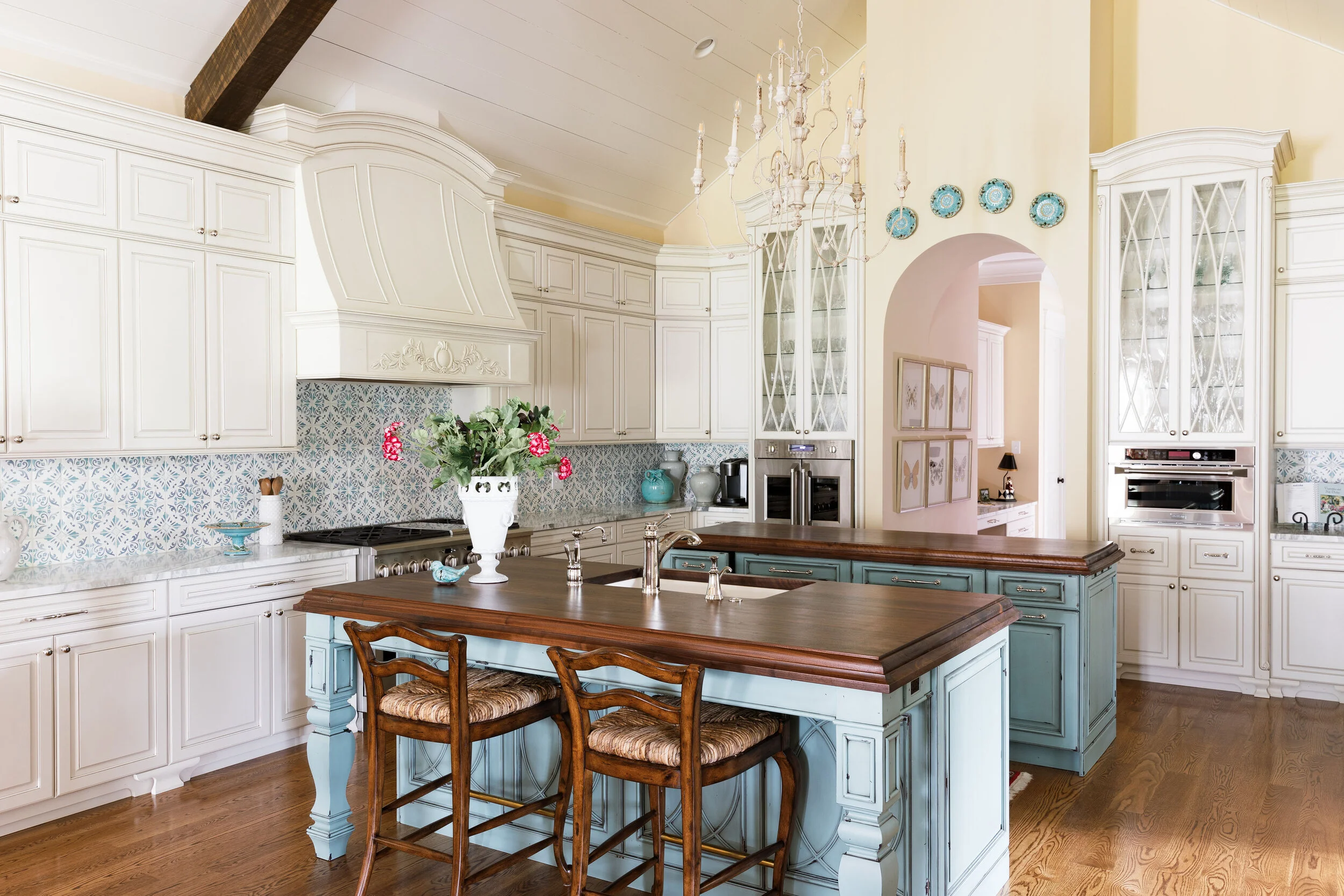 Schmid & Rhodes Construction Booth Farmhouse Kitchen Detail