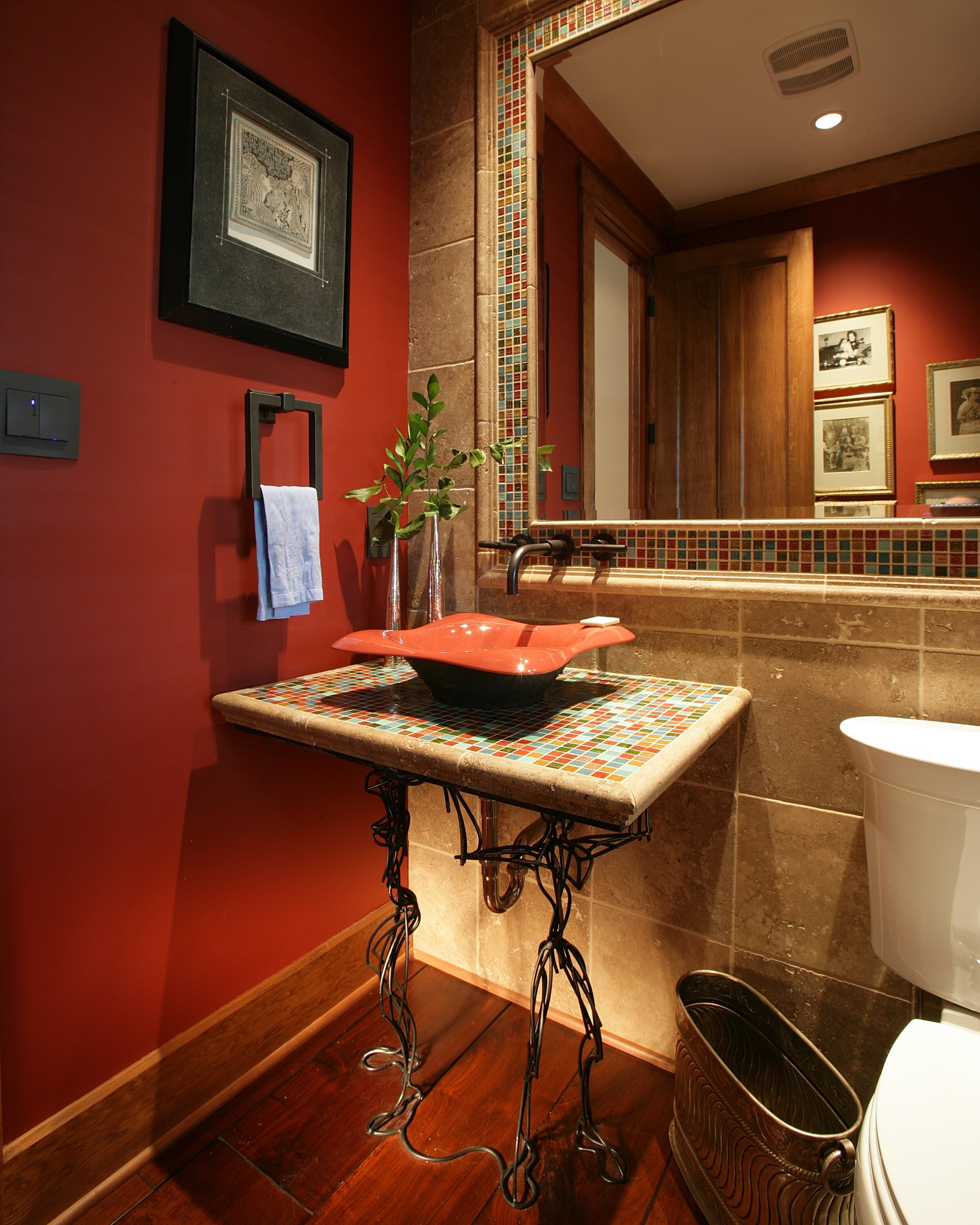 Schmid & Rhodes Construction McCammy Bathroom Sink Detail