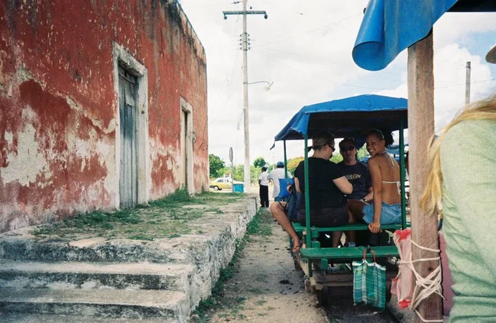 Rickshaw ride to the Cenotes