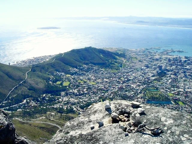View of the Coast from Table Top Mountain