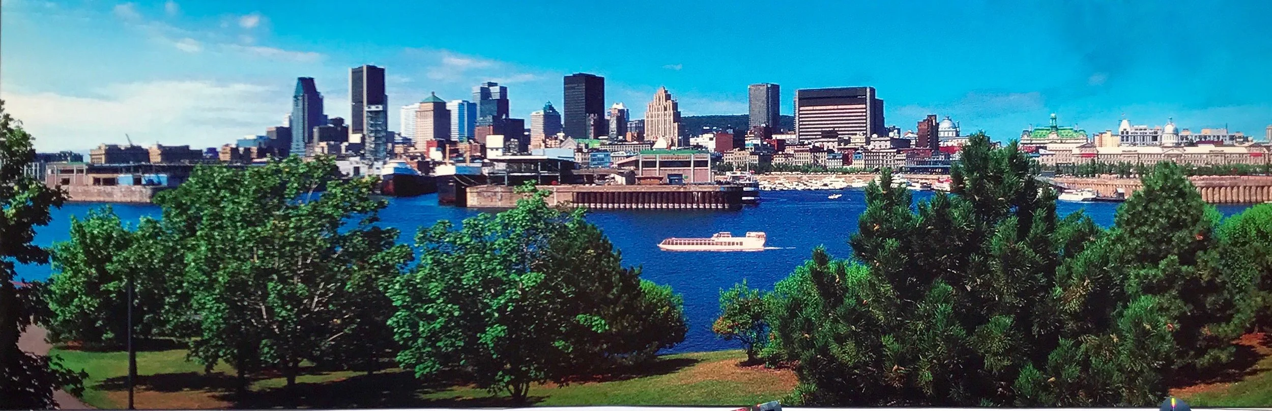 Montreal Sky Line from the water