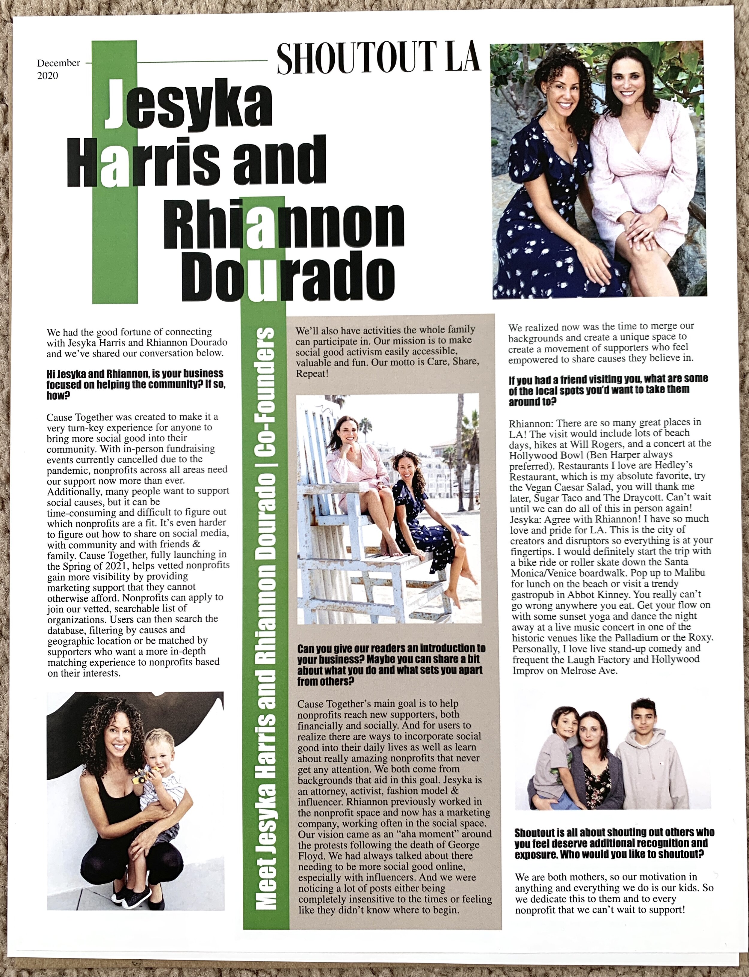 Cause Together Shoutout LA