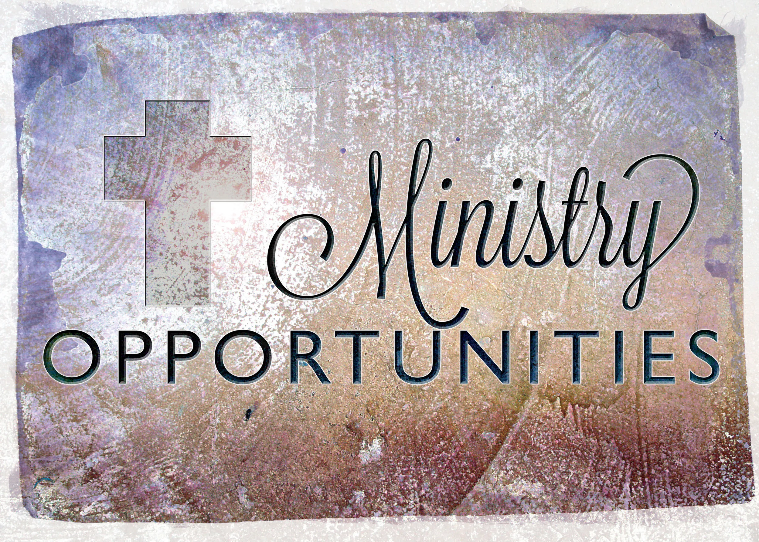 Ministry opportunities