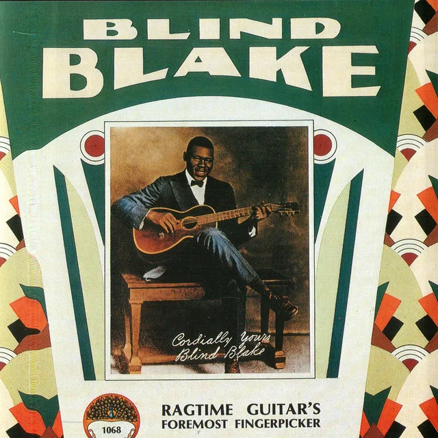 YAZ-1068 BLIND BLAKE Ragtime Guitar's Foremost Fingerpicker Available on iTunes/Apple Music , Amazon , Spotify , Google Play Music