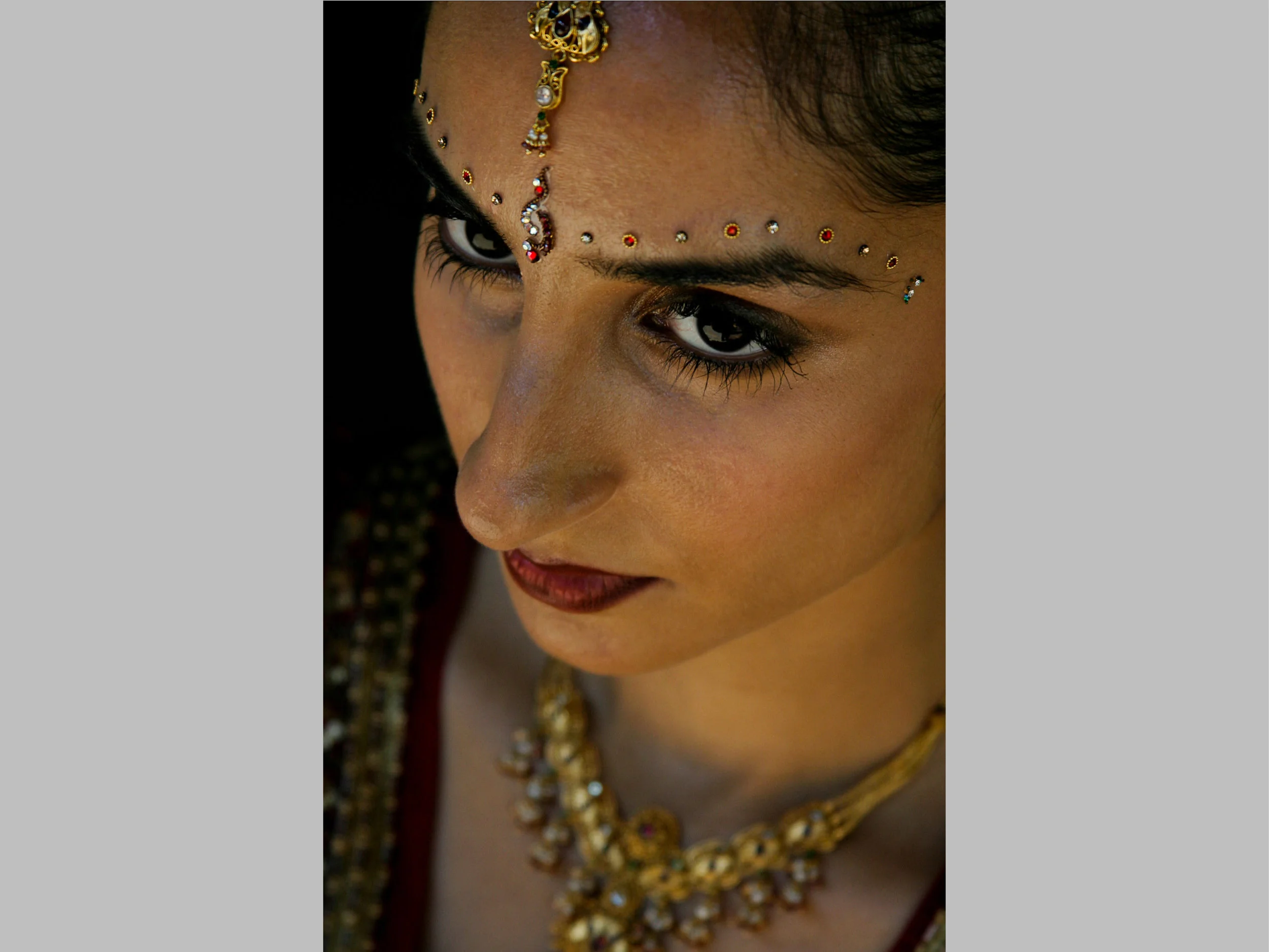 Hindu bride by Natalie Fobes