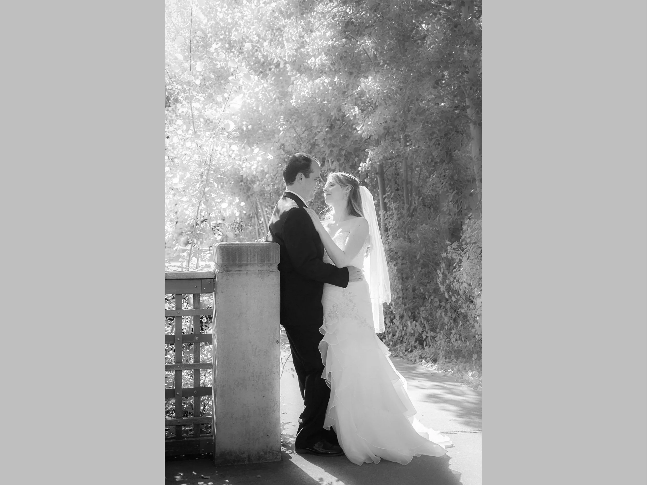 Woodland Park Rose Garden Wedding by Natalie Fobes