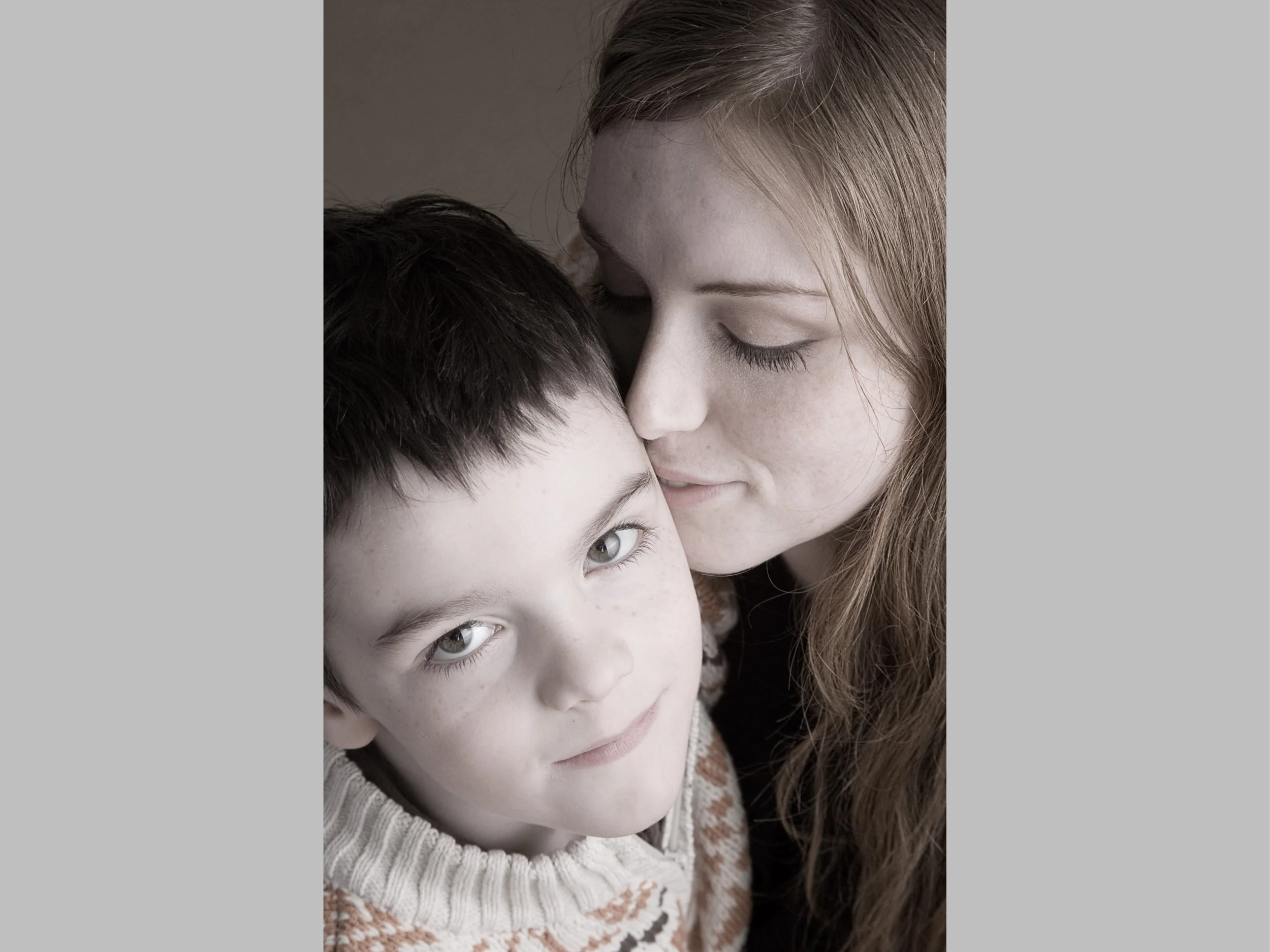 Mother and child by Natalie Fobes