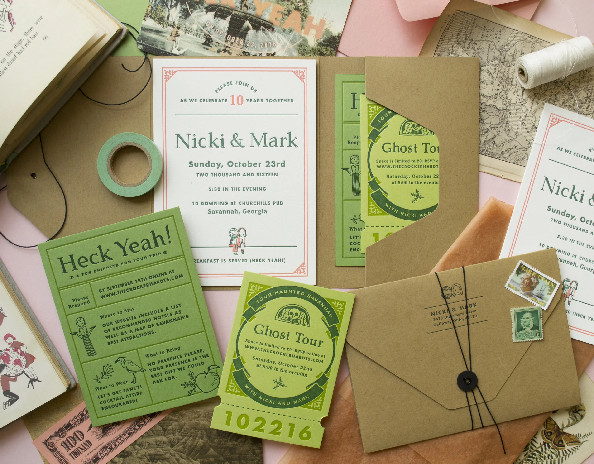Custom Wedding | HECK YEAH for Nicki + Mark! 