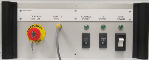Power Input — Modular Data Acquisition and Control System
