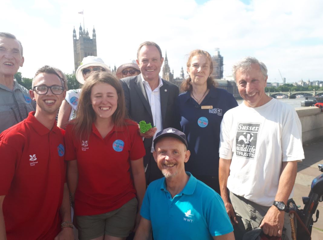 MP meets Sussex campaigners at ‘Time is Now’ climate change lobby