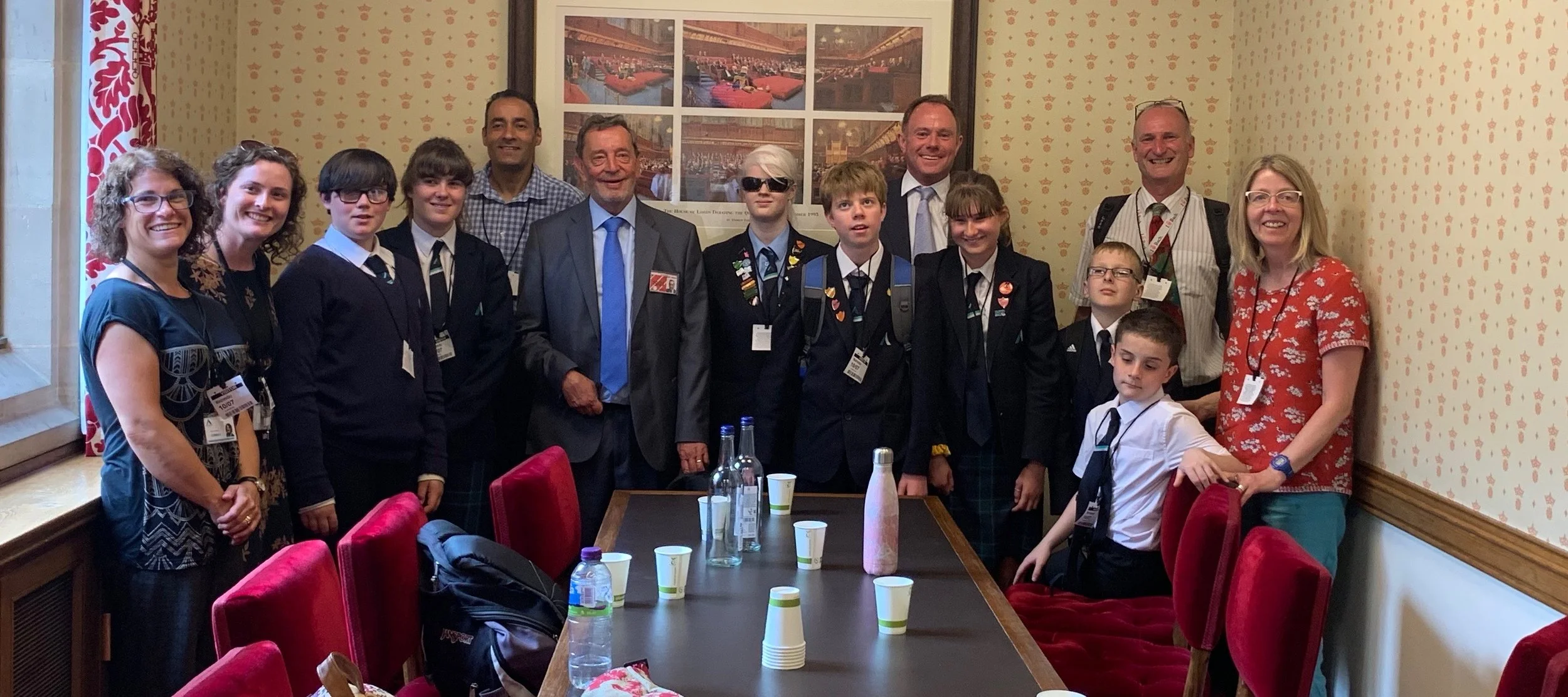 MP meets visually impaired Angmering school students