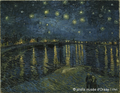 Starry night over the Rhone
