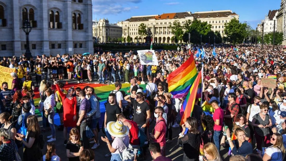 Hungary's anti-LGBT+ law slammed as an 'affront to human rights' 
